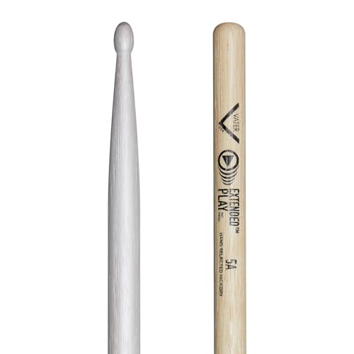 Baguettes de batterie Vater Extended Play 5A durabilité accrue