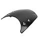 KIMISS Motorcycle Windscreen, Black Aluminum Windshield Windscreen Headlight Fairing Fit for R 2014‑2020