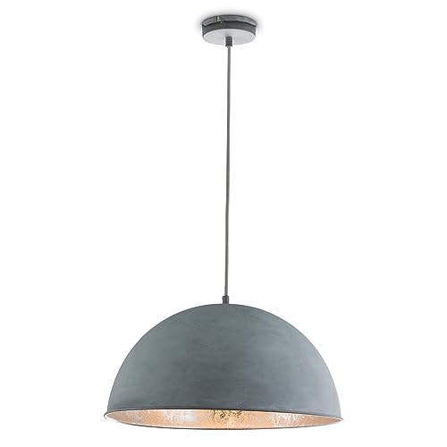Pendelleuchte Beton Optik 2-flammig Grau – Industrieller Hängelampen-Look Für Küche & Esszimmer