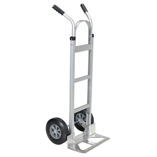 Carretilla de aluminio con ruedas de goma