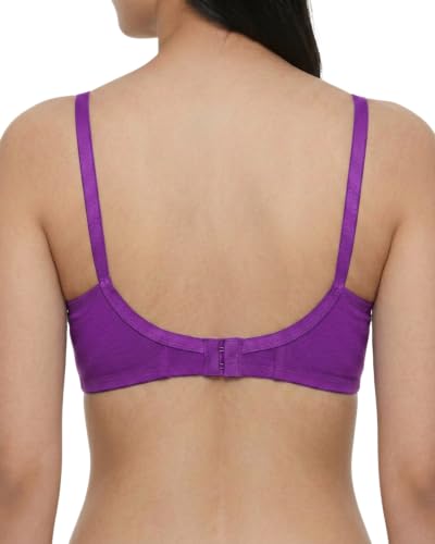 Image of Brida Kavya Xtra Soft Cotton Round Stitch Bra for Women | Full Coverage | Non-Padded | Wireless | Double Layer Support | Heavy Bust | Combo Pack | Colours May Vary