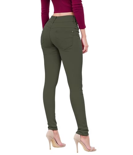 Hybrid & Company Women's Butt Lift V2 Super Comfy Stretch Denim Skinny Jeans3