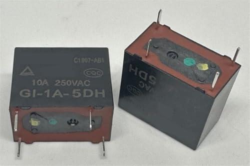 Relé GI-1A-24D de 24V soluciona fallos de energía en placas electrónicas de 4 pines