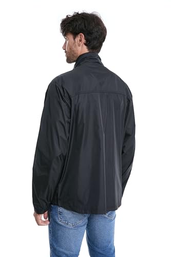 clothin Mens Lightweight Windbreaker Packable Jacket Water Resistant for Hiking Outdoor Cycling2