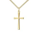 Das Kreuz auch Kruzifix genannt, ist für die Herrenkette und Damenkette geeignet und wird in hochwertiger massiver Juweliers-Qualität gefertigt