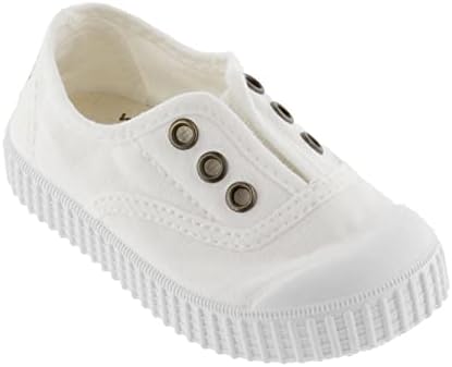 Victoria Baby Boys Inglesa Lona Tenida Punt Kids Walking Shoes, White, 11 M Us | Image 4