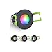 Produktbild 3W LED Mini Einbaustrahler, RGBW farbwechsel, Dimmbar über Funk + Wi-Fi, Aluminium, IP65 Wassergeschützt, Innen- und Außenbeleuchtung (Anthrazit, 4x Minispot)