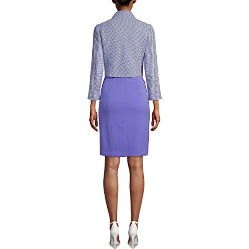 Anne Klein Women's Cropped Collarless Jacket2