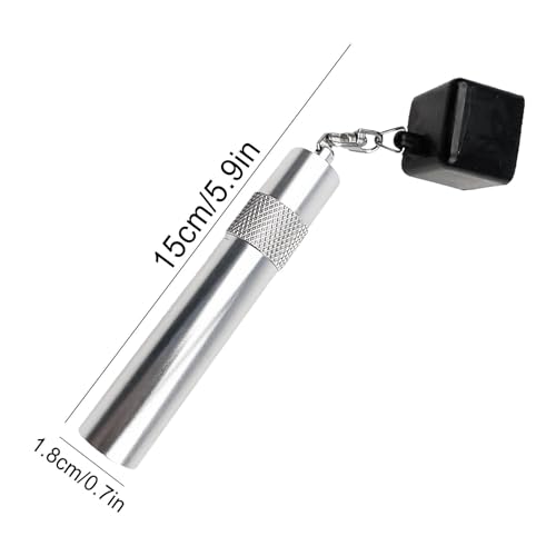 Porte-craie pour queue de billard 3 en 1 avec outil de pointe de flèche noir