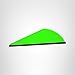 Gold Tip Vane 100CT 2-Inch Raptor Arrows, Flo Green
