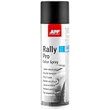 APP Rally PRO Color Spray Vernice acrilica nero opaco 500 ml
