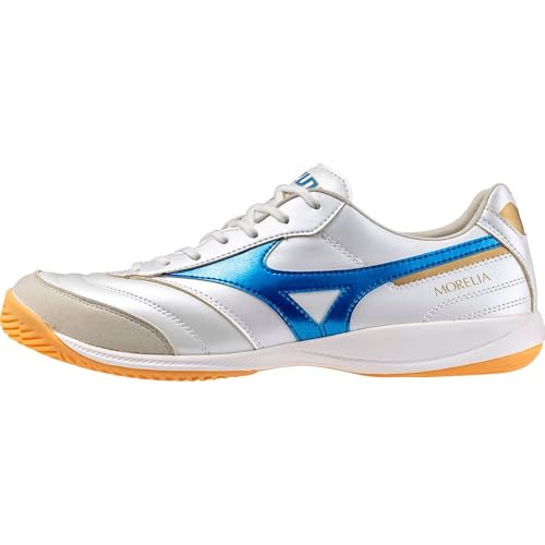 Mizuno Entrenadores de fútbol Interior para Hombre, Blanco, 44.5 EU