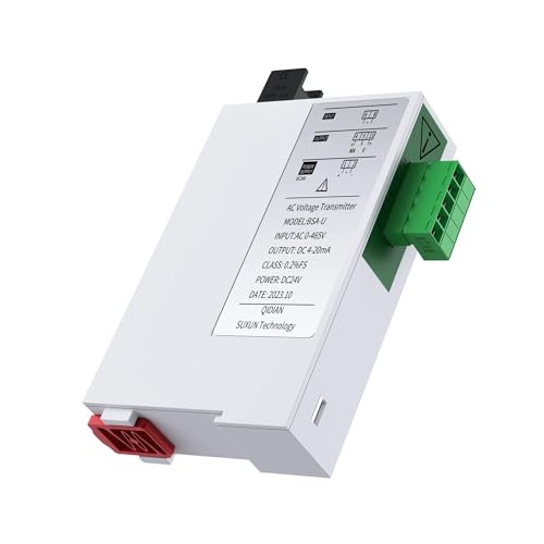 Transmisor de voltaje salida 0-10 v a 4-20 mA convertidor para sensor CA RS485 3
