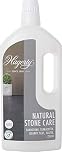 Hagerty Natural Stone Care natural stone cleaner 1 litre I Effective natural stone care for natural stone terracotta slate cellular tiles I Intensive stone floor cleaner indoor & outdoor