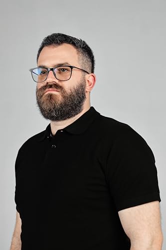 CUZO Men’s Classic Polo Shirt, Short Sleeve Two-Button Pique Cotton Polo, Casual Regular Fit Golf & Everyday Wear4