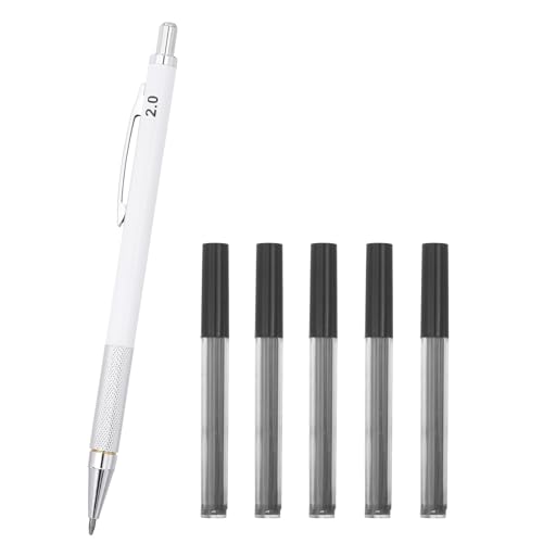 Amazon.co.jp: PATIKIL 2mm 製図用シャープペンシル 太芯ホルダー 自動