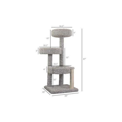 Torre para gato HomeStock de varios niveles para interiores miniatura 3