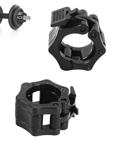 KGDUYC 2 Hantelklemmen, Hantelstange, 30mm, Befestigung, Schnellverschluss...