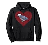 Muestra este artículo de huellas dactilares del loro gris africano del día de San Valentín mientras observas pájaros. Si eres un observador de pájaros loco, este diseño de pájaro o búho es para ti.