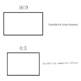 Zoom IMG-2 macaggtntu schermo di proiezione 60 Zoom IMG-2 macaggtntu schermo di proiezione 60