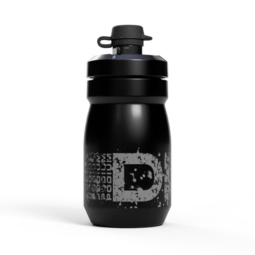 CAMELBAK Podium Dirt Series 15oz Fahrrad Trinkflasche – selbstschließender Deckel – auslaufsicher – BPA-frei – ergonomisches Design – integrierter Schmutzschutz – Asphalt, Größe: OS CAMELBAK Podium Dirt Series 15oz Fahrrad Trinkflasche – selbstschließender Deckel – auslaufsicher – BPA-frei – ergonomisches Design – integrierter Schmutzschutz – Asphalt, Größe: OS
