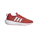 Ajuste perfecto adidas Swift Run 22, Sneaker Hombre, Vivid Red/Cloud White/Altered Amber, 44 EU