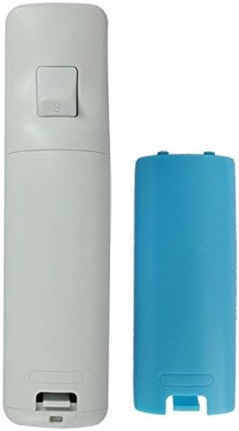 Replacement Battery Back Cover Case Door Sell Lid for Wii Remote Controller （Blue）