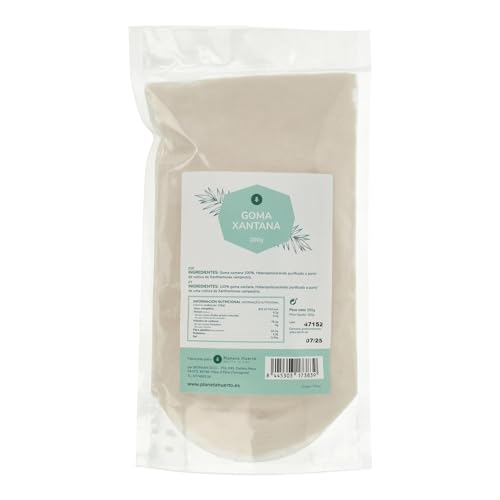 PLANETA HUERTO Goma Xantana Sin Gluten 200g – Espesante Natural para Repostería, Salsas y Panadería Sin Gluten