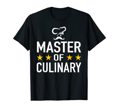 Master of Culinary Kochmütze, witzig T-Shirt