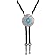 Celtic Cross Turquoise Bolo Tie