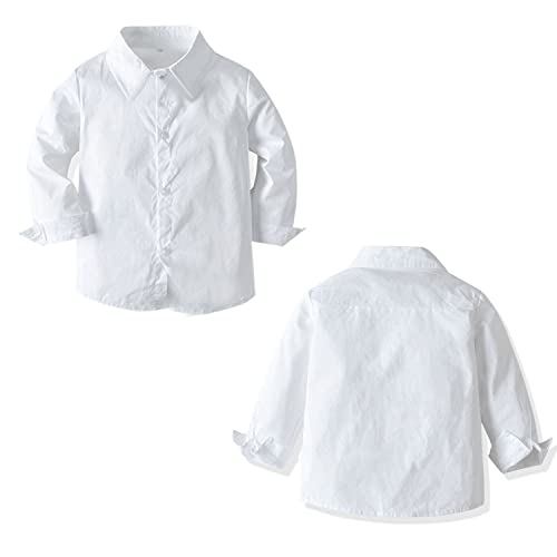 CORATED Toddler Dress Suits Baby Boys Clothes Sets Bowtie Shirts Suspenders Pants 4pcs Gentleman Outfits Suit 6 Month 6 Years3