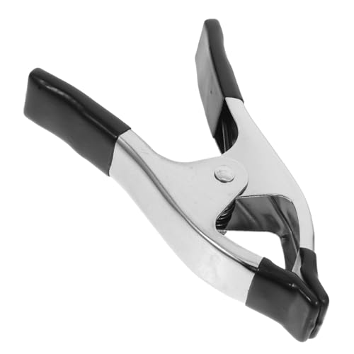 WOONEKY Nickel Plated A-line Clamps for Photography Strong Backdrop Stand Clamps Spring Action for Crafts