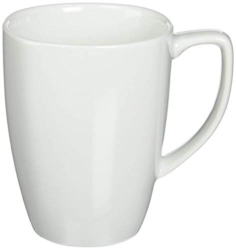 Corelle Square 12-Ounce Mug, Pure White