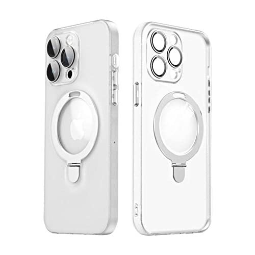 Coque iPhone 14 Pro magnétique transparente avec protection de lentille