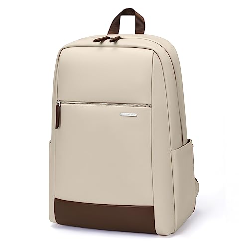 Sac à dos ordinateur portable femme 15.6 pouces élégant abricot grand format GOLF SUPAGS