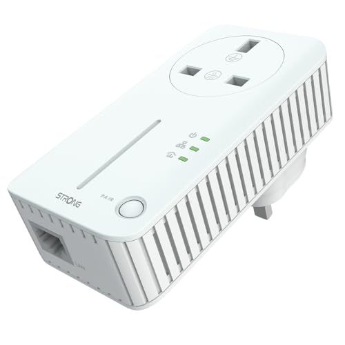 STRONG AV600 POWERLINE KIT, Data Transfer Speed Up to 600 Mbps, No Configuration Required (2 PACK) - Image 4