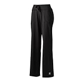 Mizuno Damen-Neun Collection gerade Hose lang, Damen, schwarz