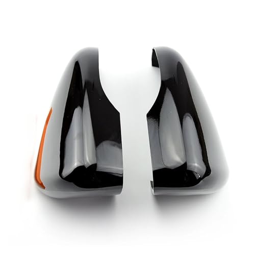 Cache rétroviseur Golf 6 noir carbone protection miroir