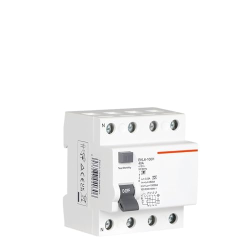 Disjoncteur Type A 80A évite les surcharges électriques et protège votre tableau 230V