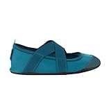 FITKICKS Crossovers Active Footwear, Foldable Shoes, Small, Teal