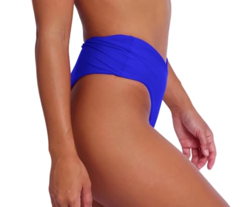 Image of geluboao Women's Bikini Bottom Sexy V Cut High Cut Swimsuit High Waisted Bathing Suit Bottoms