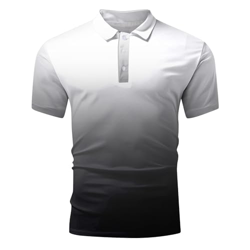 Polo homme évacuant l'humidité coupe régulière style décontracté