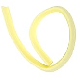 MAGICLULU Cojín en Forma de L para Relleno de Huecos en Cama Espuma de Alta Densidad 2 Metros de Largo Color Amarillo Relleno para Espacios 25 CM Accesorio para Cabecero y Soporte de