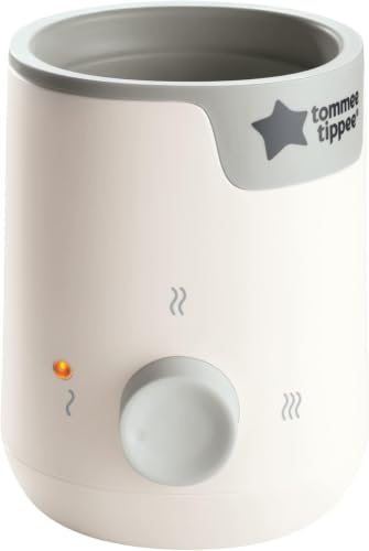 Image of Tommee Tippee Easiwarm Bottle Warmer, Warms Breast Milk and Formula Bottles to Body Temperature in Minutes, Automatic Timer, One-Dial Operation, White (Pack of 6)