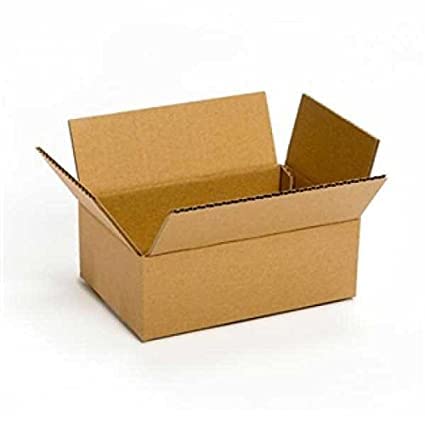 Box Brother 3 Ply Brown Corrugated Packaging Box Size: 6x5x2 Length 6 in Width 5 in Height 2 in Suitable E-commerce Shipping, Ideal as Home Shifting & Storage, Shipping Pack of 10