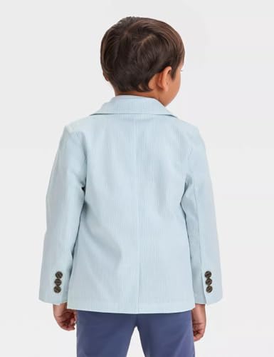 Boy Seersucker Blazer for Kids Suit Jacket for Boys Slim Fit Suits Coat3