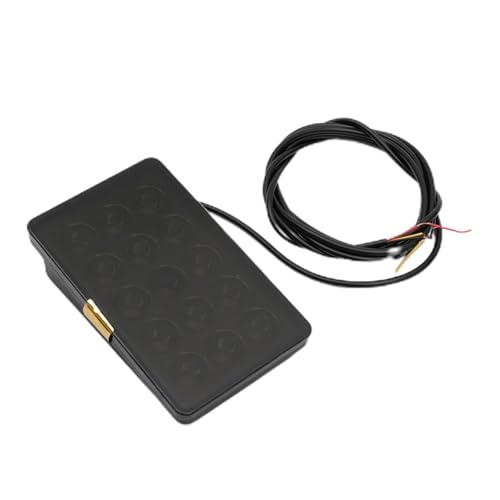 15 arrière troisième stroboscope clignotant au design premium noir pour finition arrière voiture
