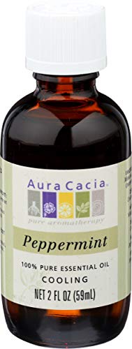 Aceite esencial de menta Aura Cacia 2 Oz
