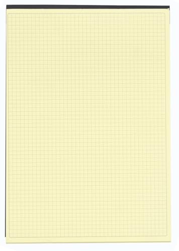 EXACOMPTA Bloc block 29 7x21cm Papier jaune quadrillé 5x5 70 feuillets - vue 2