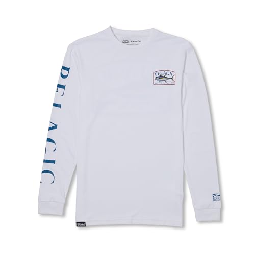 PELAGIC Youth Aquatek Game Fish Tuna Fishing Shirt, Long Sleeve, UPF 50+ Protection, Ultra Soft Feel2